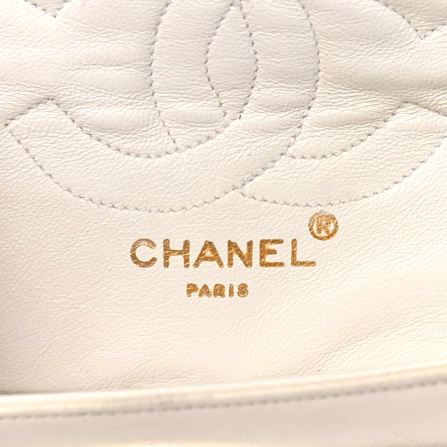 Chanel Lambskin Quilted Small Double Flap White 6 of 27