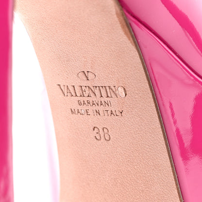 Valentino Garavani Patent Tan-Go 50/120mm Platform Pumps 38 Rose Violet 8 of 12