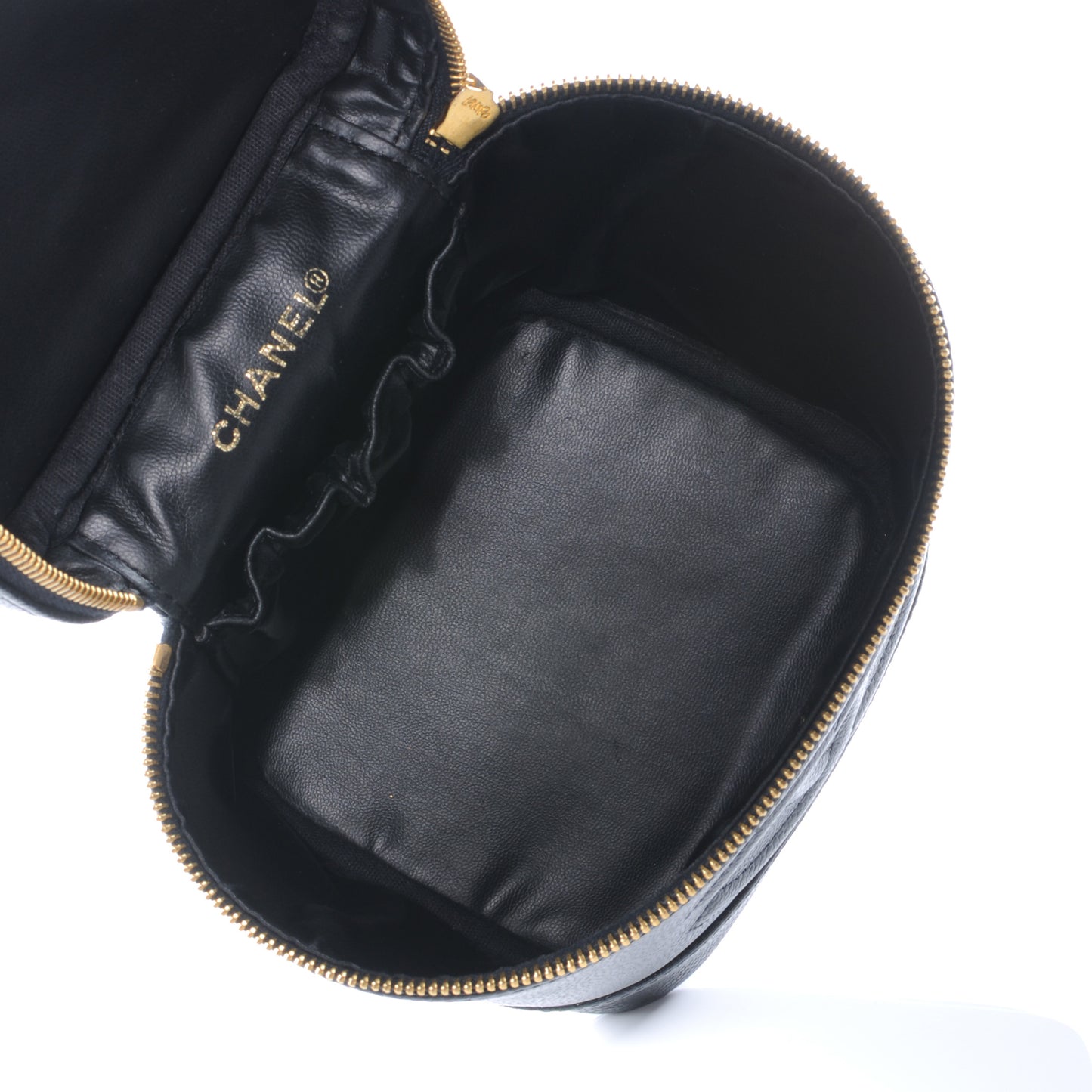 Caviar Cosmetic Vanity Bag Black