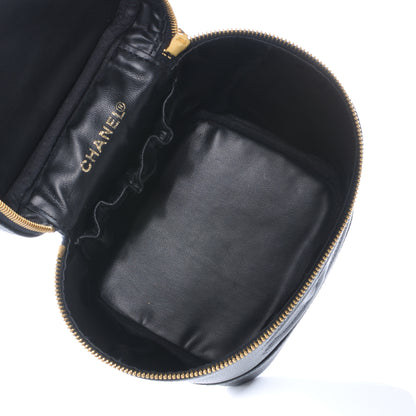 Chanel Caviar Cosmetic Vanity Bag Black 6 of 7