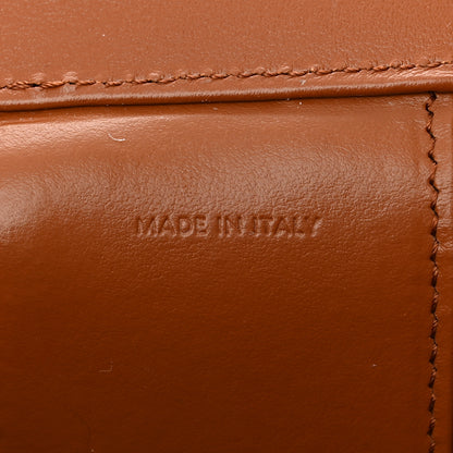 Celine Smooth Calfskin Cuir Triomphe Mini Vanity Case Tan 7 of 16