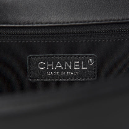 Chanel Calfskin Quilted New Medium Boy Flap Black 8 of 11