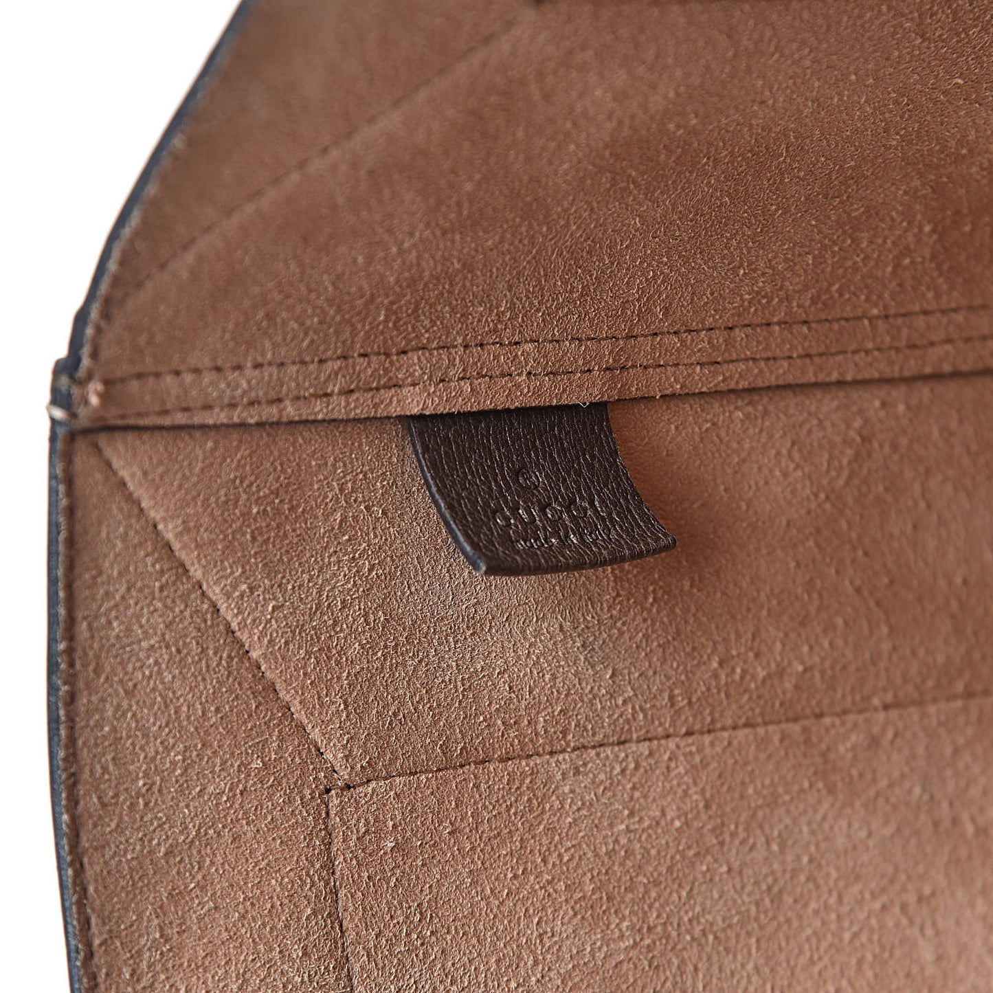 GG Supreme Monogram Web Large Ophidia Vertical Shopping Tote Brown