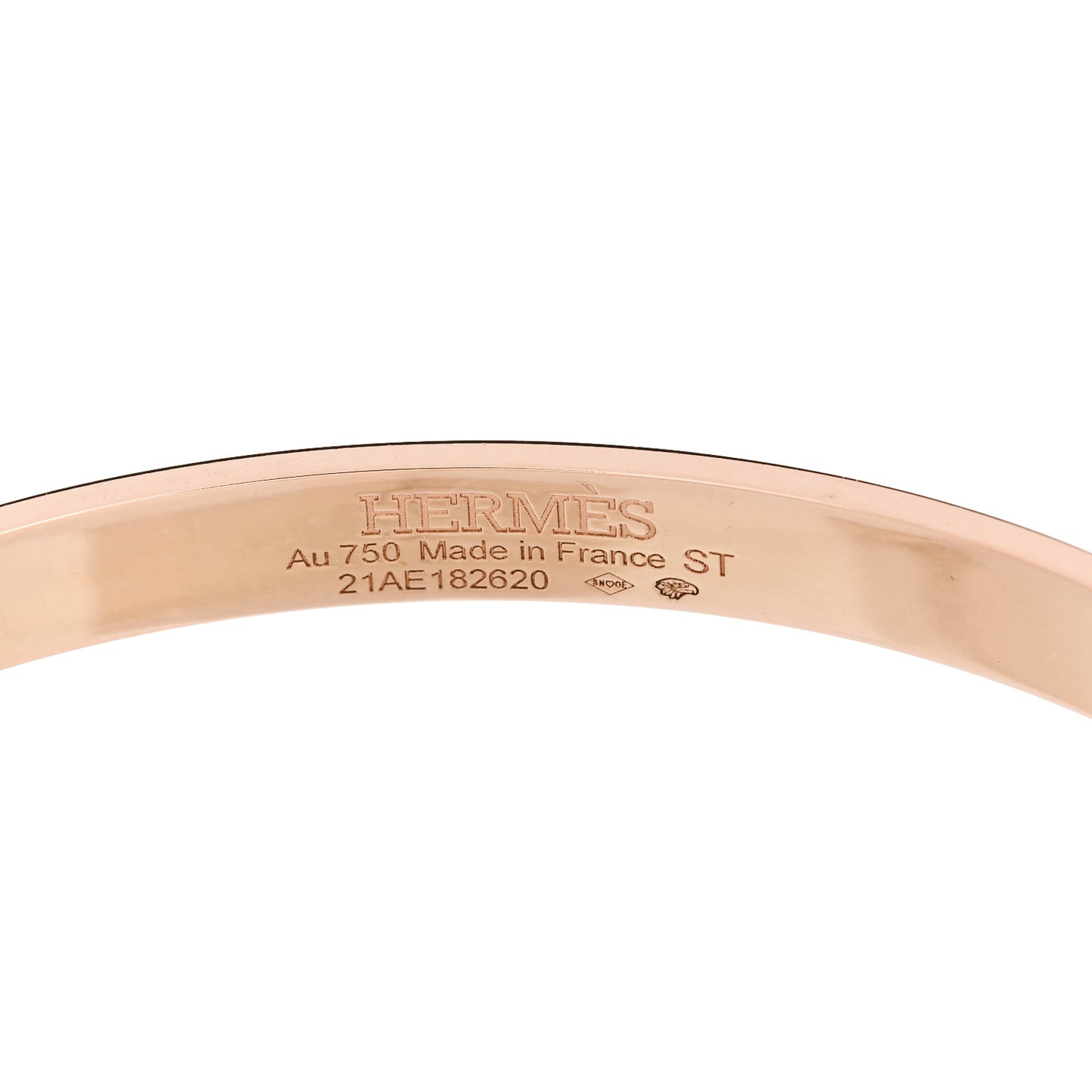 18K Rose Gold Diamond PM Kelly Pave Bracelet ST