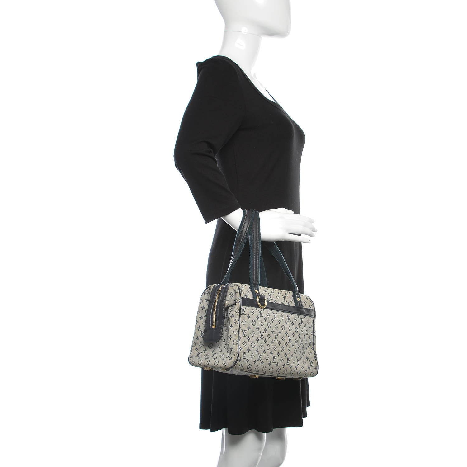 Louis Vuitton Mini Monogram Josephine PM Light Kaki 2 of 12