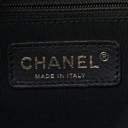 Chanel Calfskin Cerf Shopper Tote Black 7 of 10