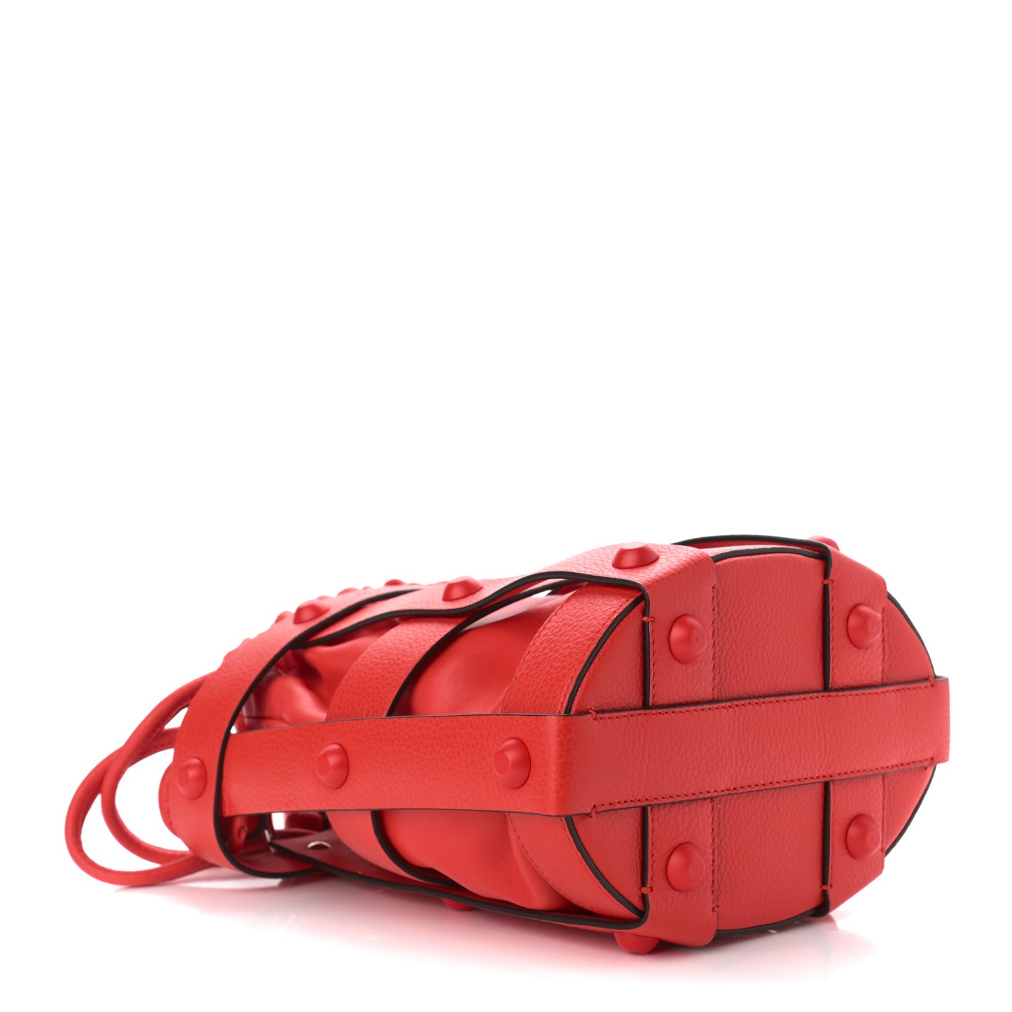 Calfskin Cage Bag Candy Apple Red