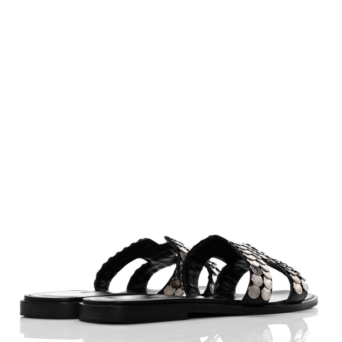 Box Clou De Selle Oran Sandals 36.5 Black