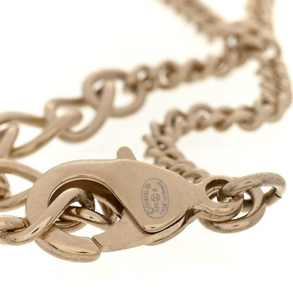 Chanel Crystal CC Chain Bracelet Gold 4 of 5