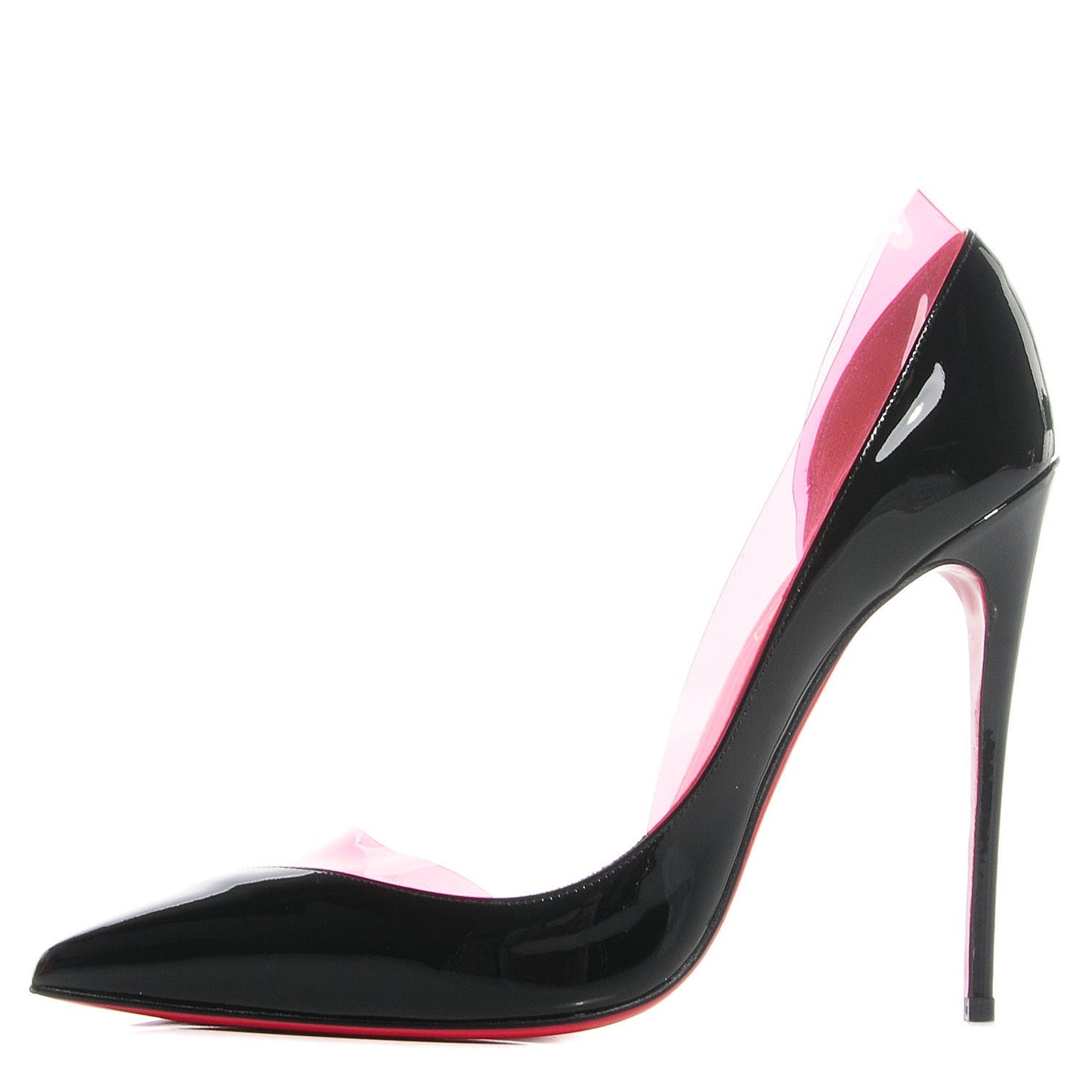 Patent PVC Miss Rigidaine 120 Pumps 38 Black