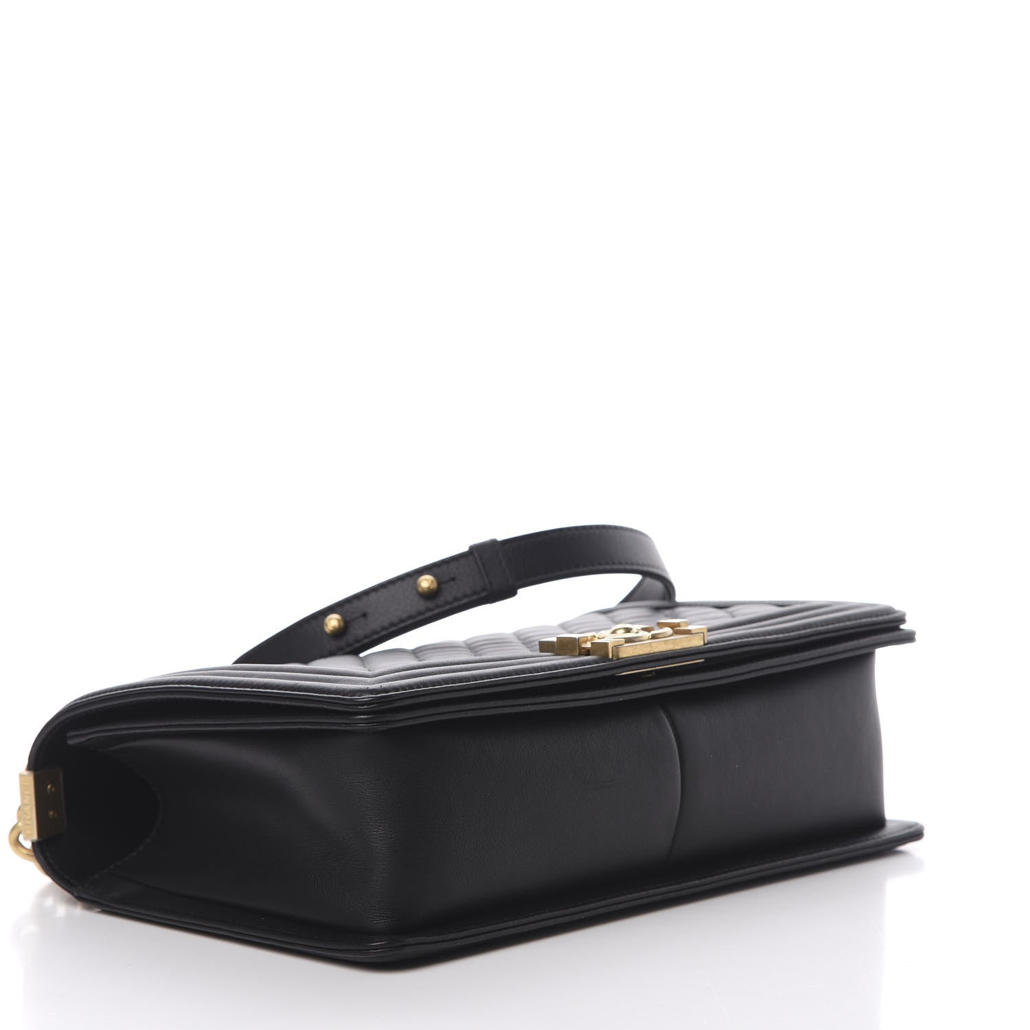 Chanel Calfskin Quilted New Medium Boy Flap Black 5 of 14
