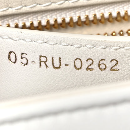 Christian Dior Calfskin Star Motif Macrocannage Caro Bag Latte 9 of 13