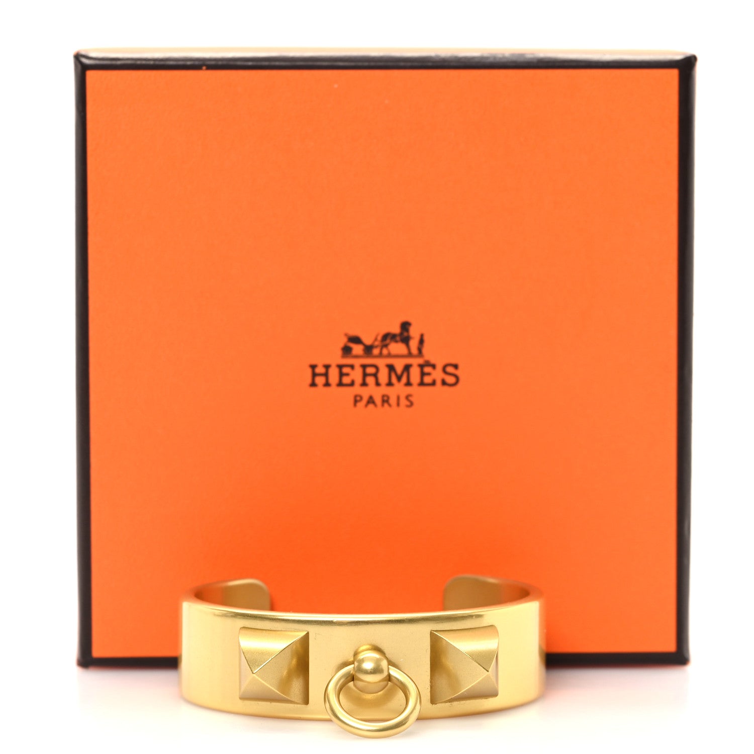 Hermes Aluminium Sunset Medor Bracelet T2 Gold 5 of 5