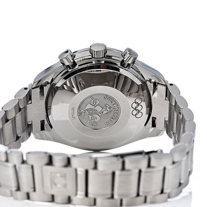 Omega Stainless Steel 39mm Speedmaster Date Olympic Series Automatic Watch White 3513.20.00 5 of 6