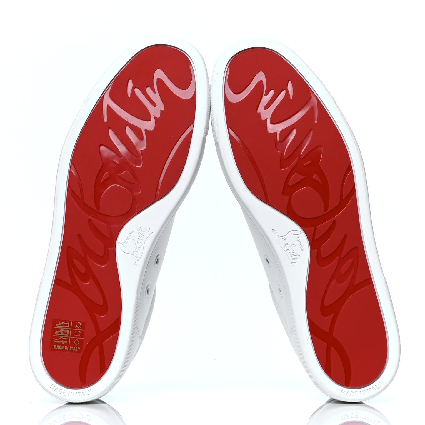 Calfskin Vieira Flat Sneakers 41 White