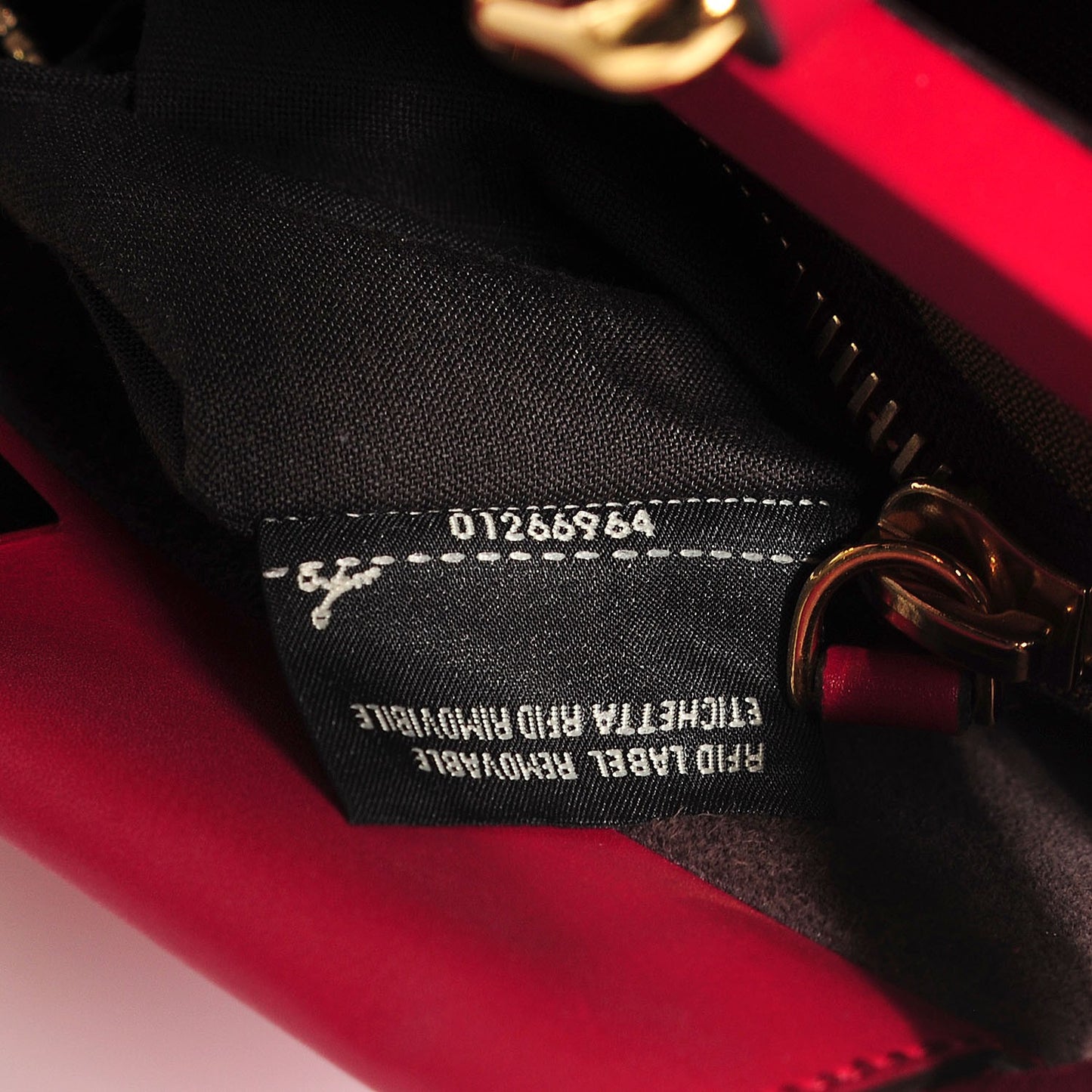 Vitello Morgan Fabric Jacquard Pequin Medium Peekaboo Iconic Satchel Mattone Tobacco Black