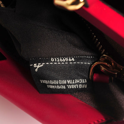 Fendi Vitello Morgan Fabric Jacquard Pequin Medium Peekaboo Iconic Satchel Mattone Tobacco Black 8 of 8
