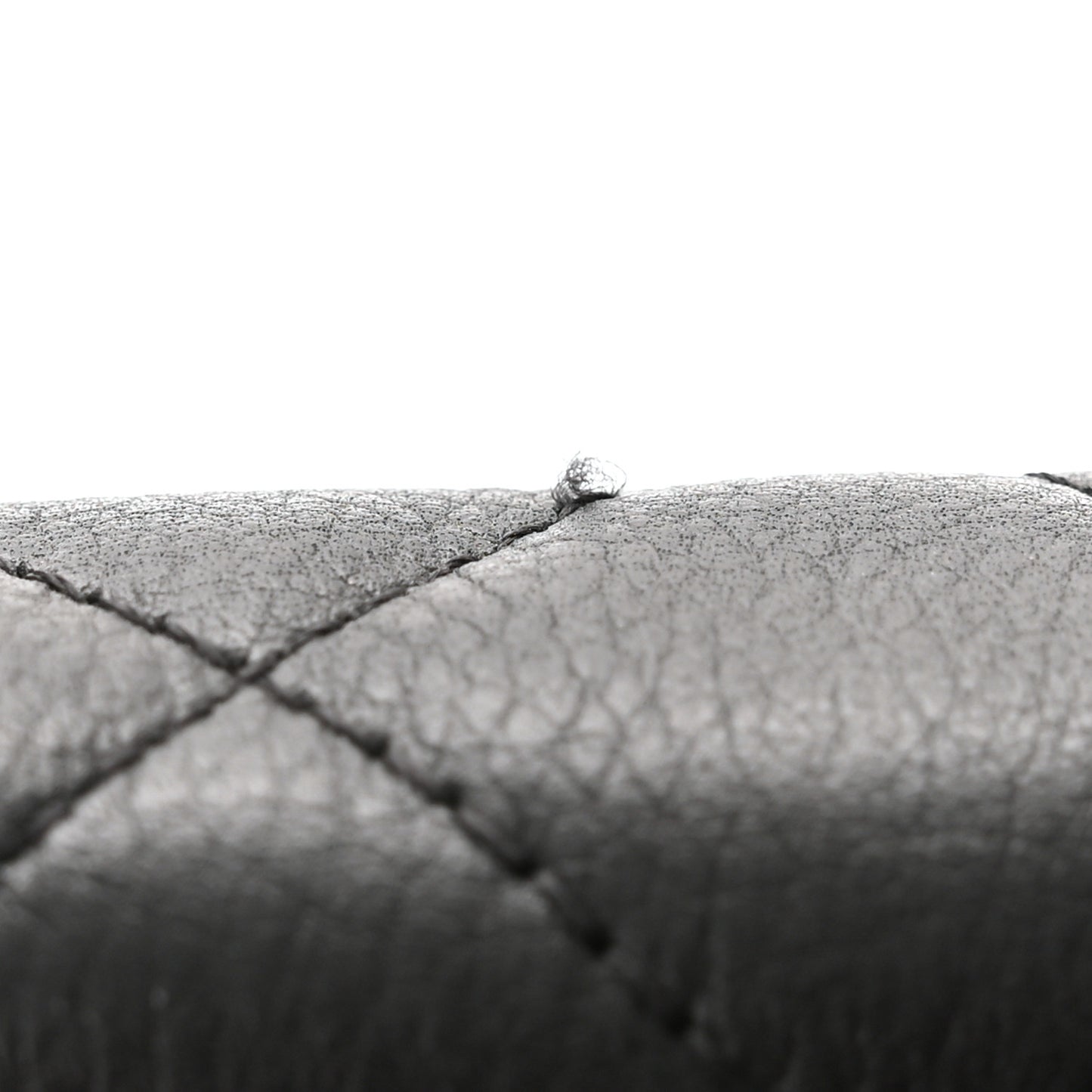 Calfskin Quilted Small Enchained Flap Black