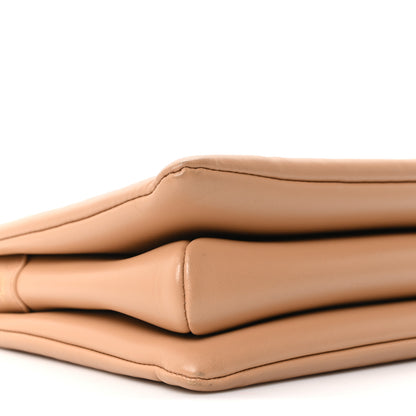 Louis Vuitton Lambskin Embossed Monogram Coussin PM Camel 8 of 9