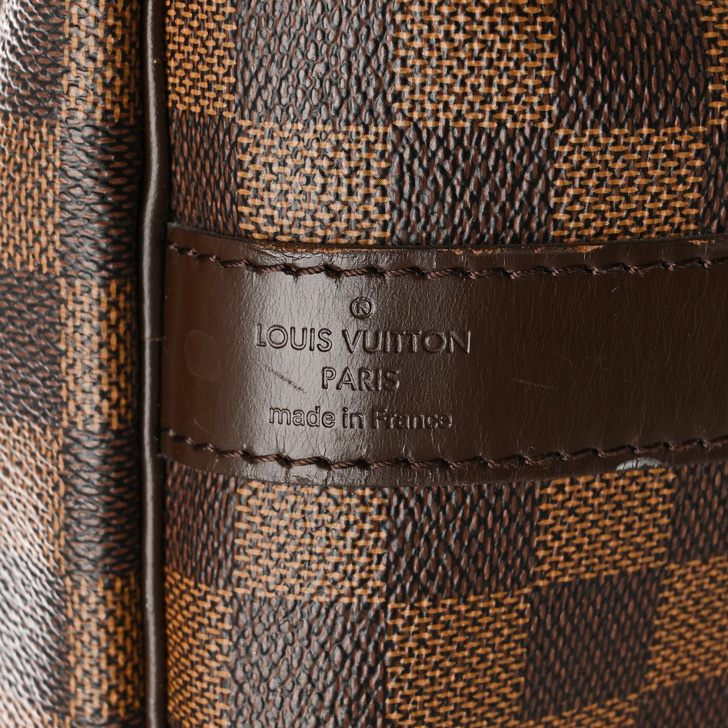 Louis Vuitton Damier Ebene Keepall Bandouliere 55 5 of 11
