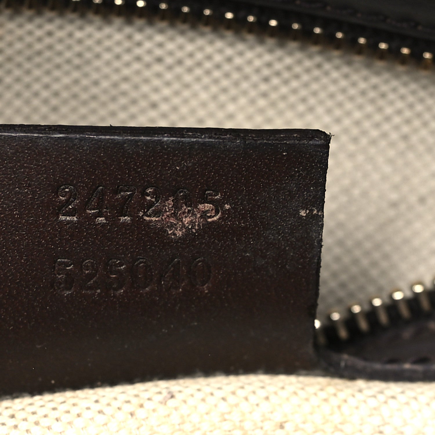 Gucci Monogram Selleria Calfskin Vintage Web Medium Boston Beige Ebony Cocoa 7 of 9