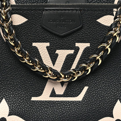 Louis Vuitton Empreinte Monogram Giant Multi Pochette Accessories Black Beige 8 of 10