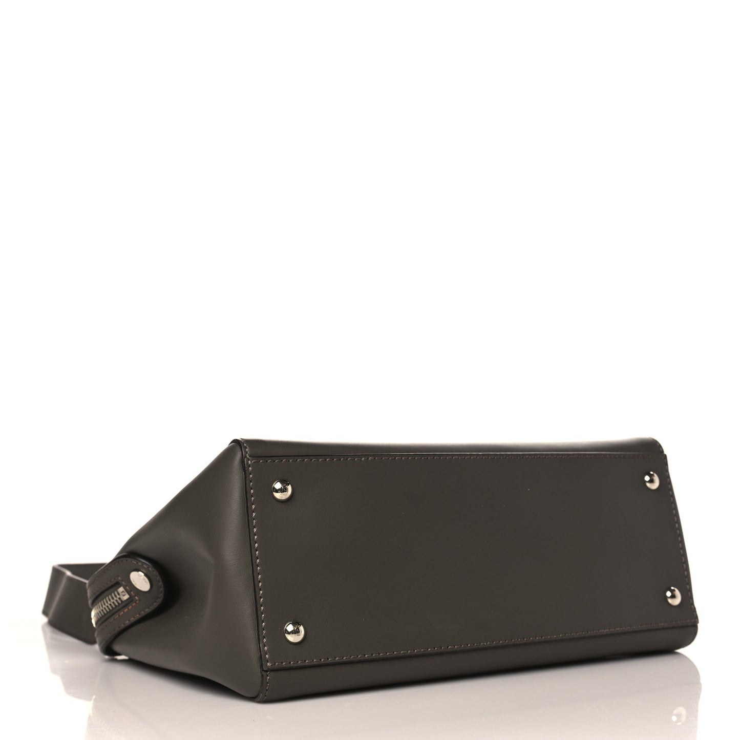 Vitello Baltico Dolce DotCom Satchel Carbone Menta