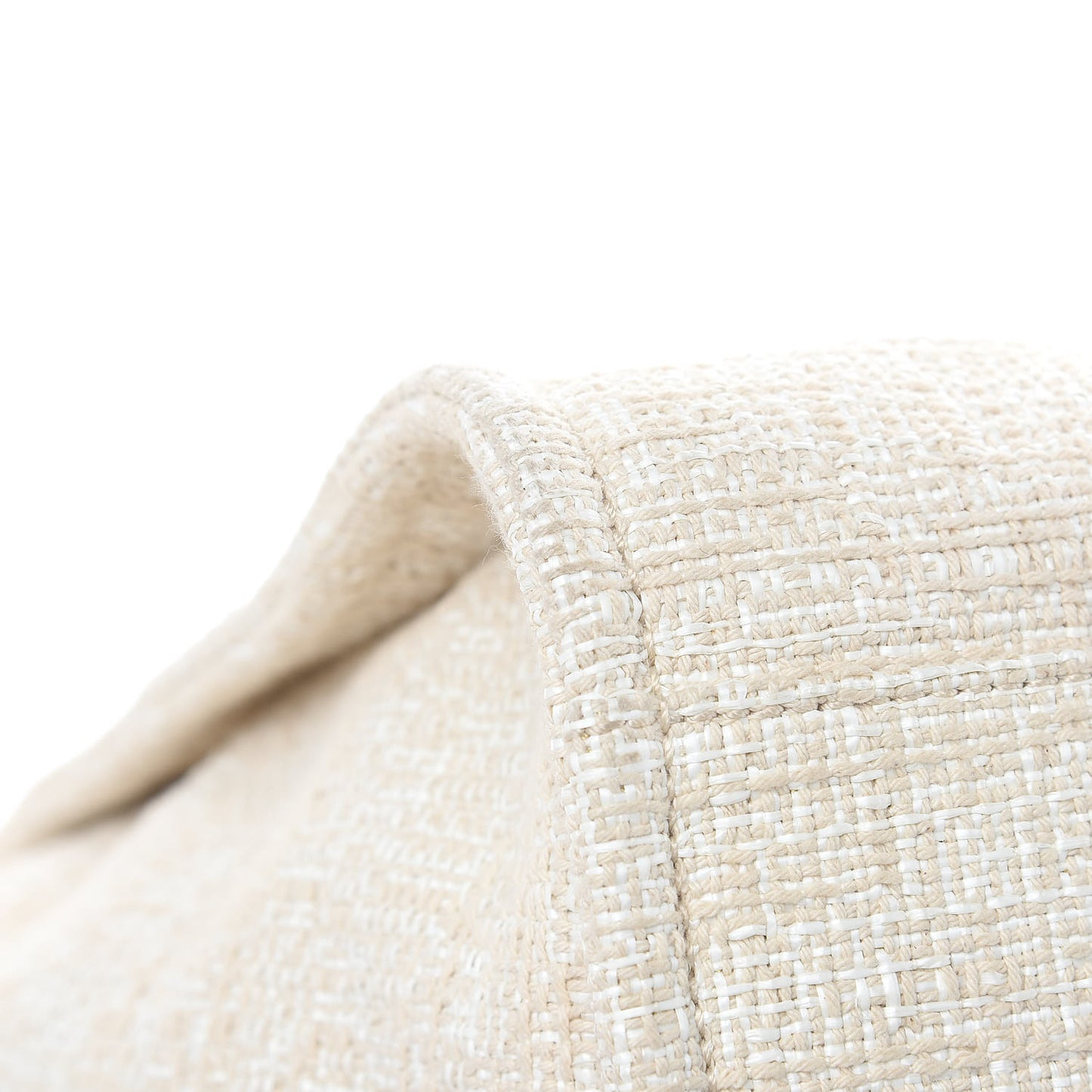 Canvas Large Deauville Tote Light Beige