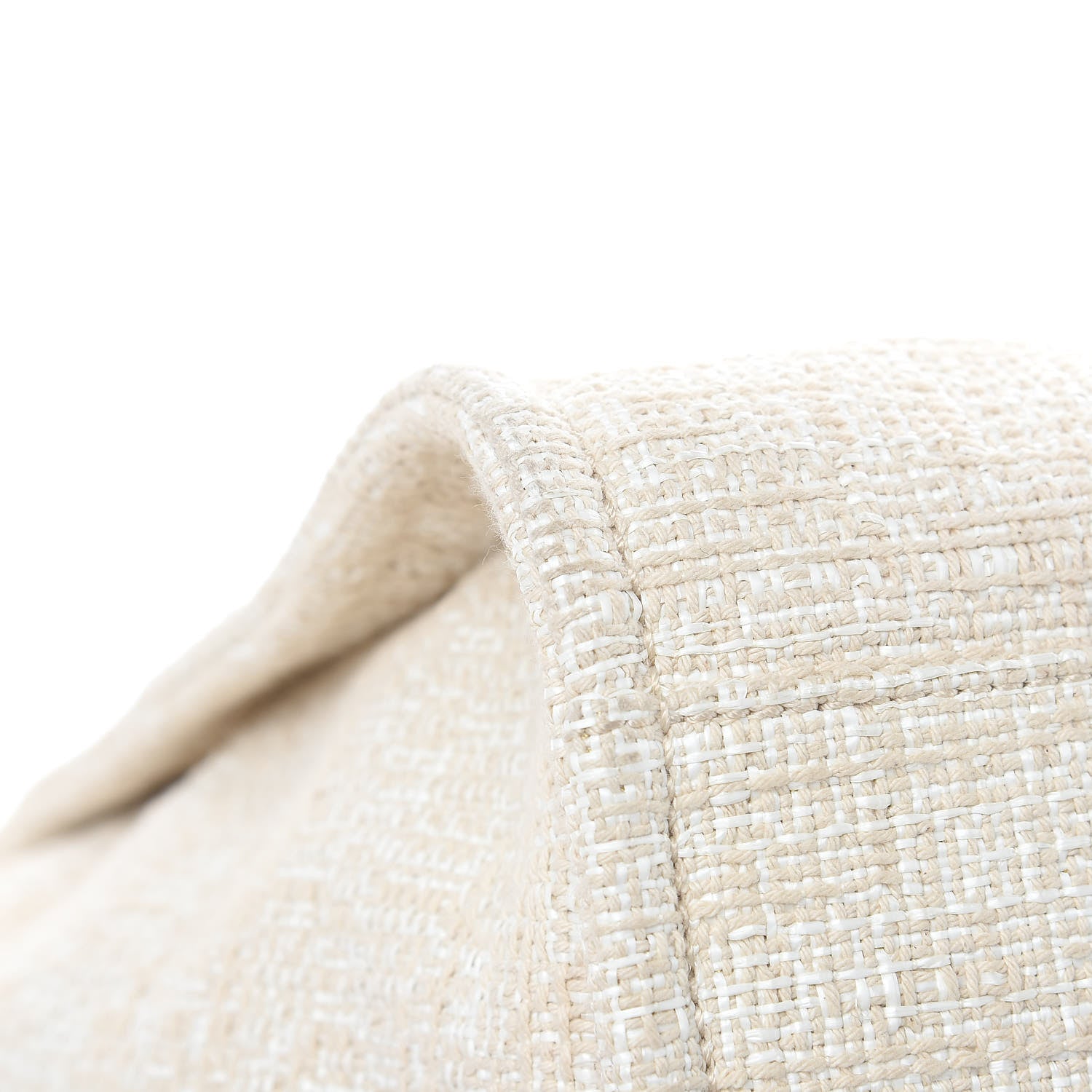 Chanel Canvas Large Deauville Tote Light Beige 11 of 11