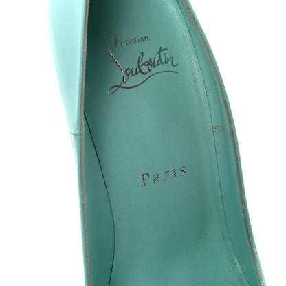 Christian Louboutin Patent So Kate 120 Pumps 37 Pacific 8 of 8