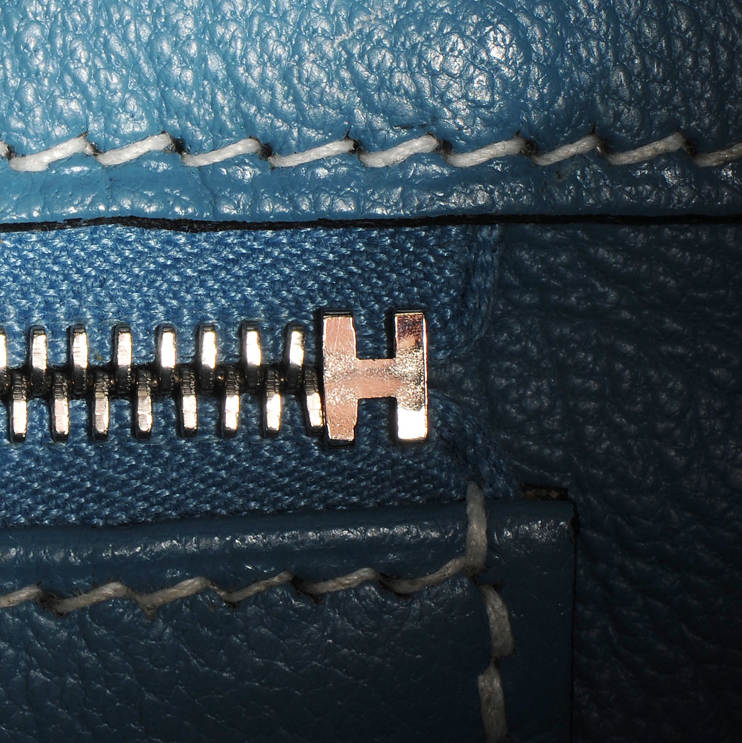 Hermes Togo Birkin 35 Blue Jean 9 of 28