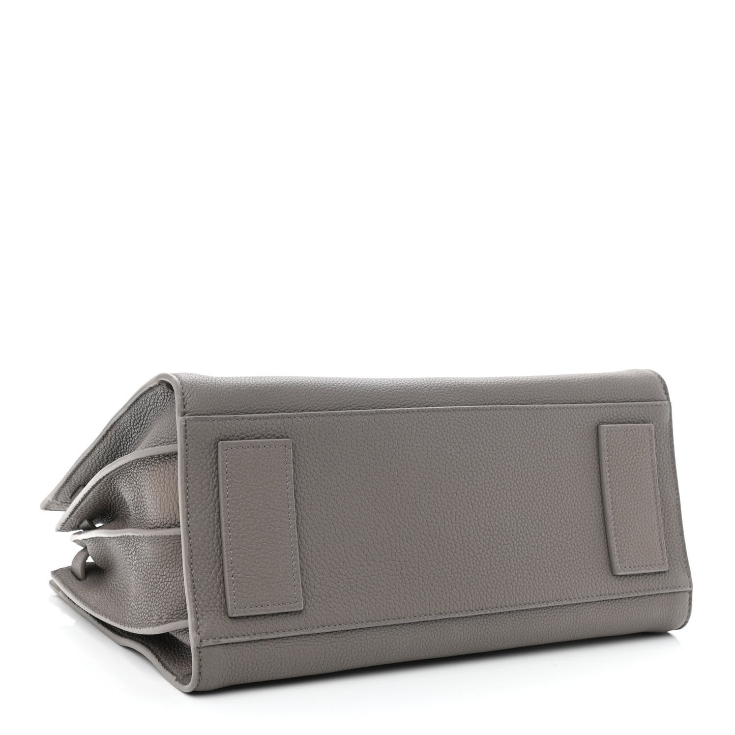 Grained Calfskin Small Supple Sac De Jour Mouse Grey