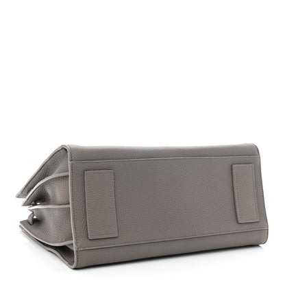 Saint Laurent Grained Calfskin Small Supple Sac De Jour Mouse Grey 4 of 10