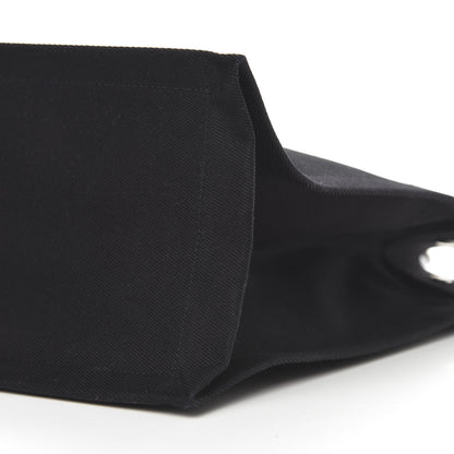 Saint Laurent Linen Calfskin Rive Gauche Tote Black 8 of 8