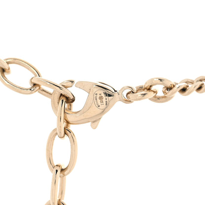 Chanel Crystal CC Pendant Necklace Gold 4 of 5