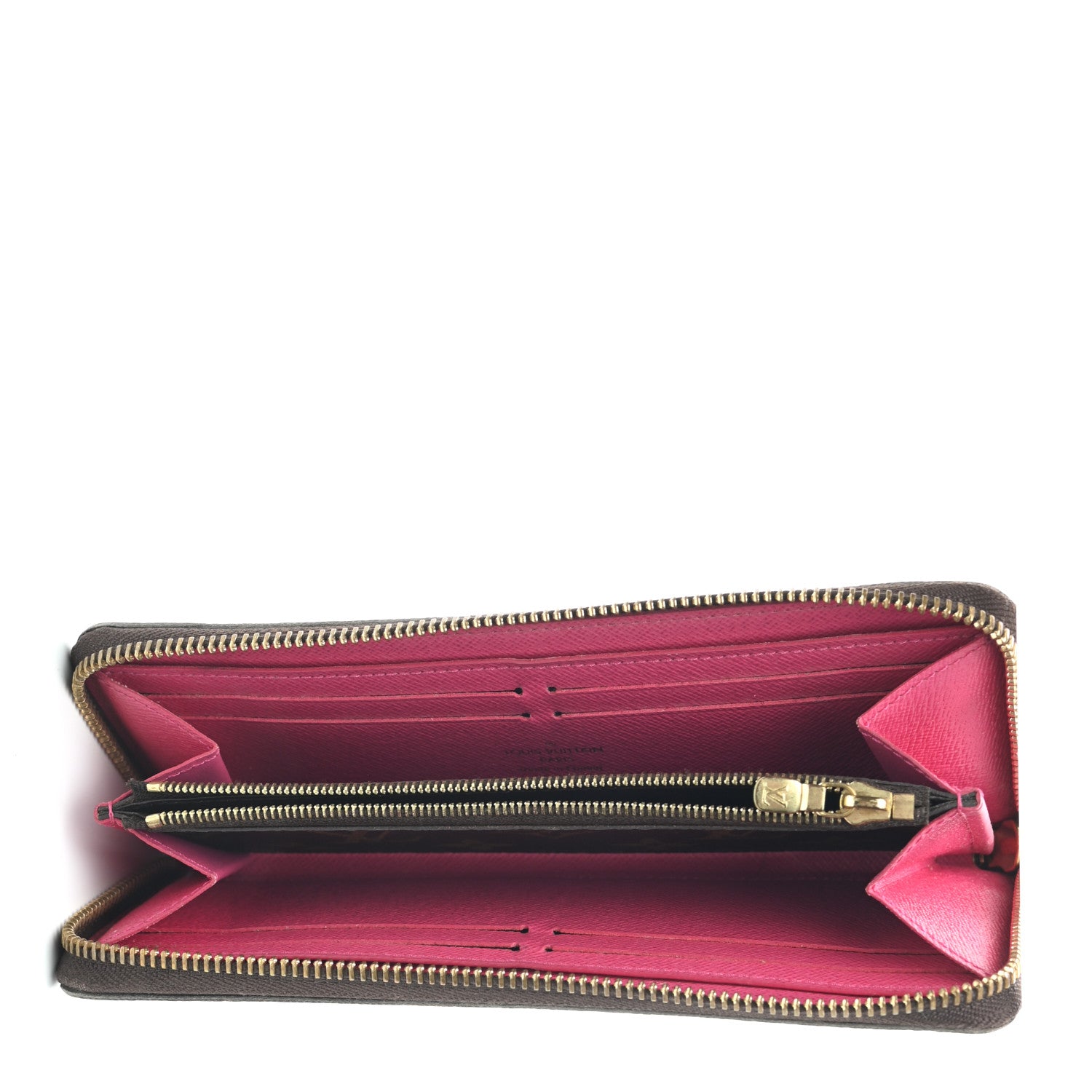 Louis Vuitton Monogram Clemence Wallet Fuchsia 5 of 7