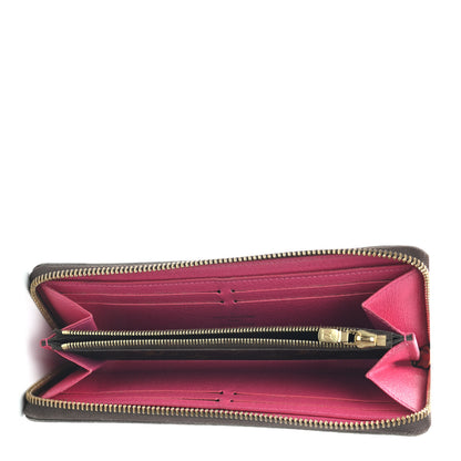 Louis Vuitton Monogram Clemence Wallet Fuchsia 5 of 7
