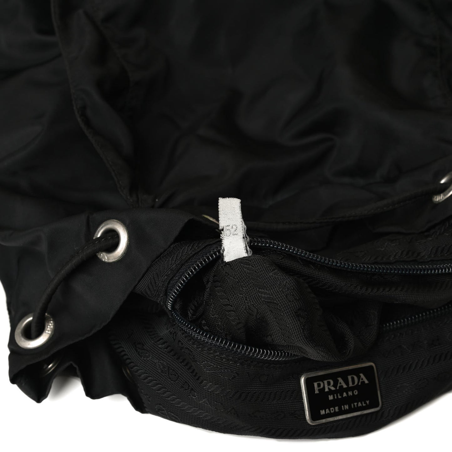 Tessuto Nylon Small Backpack Black