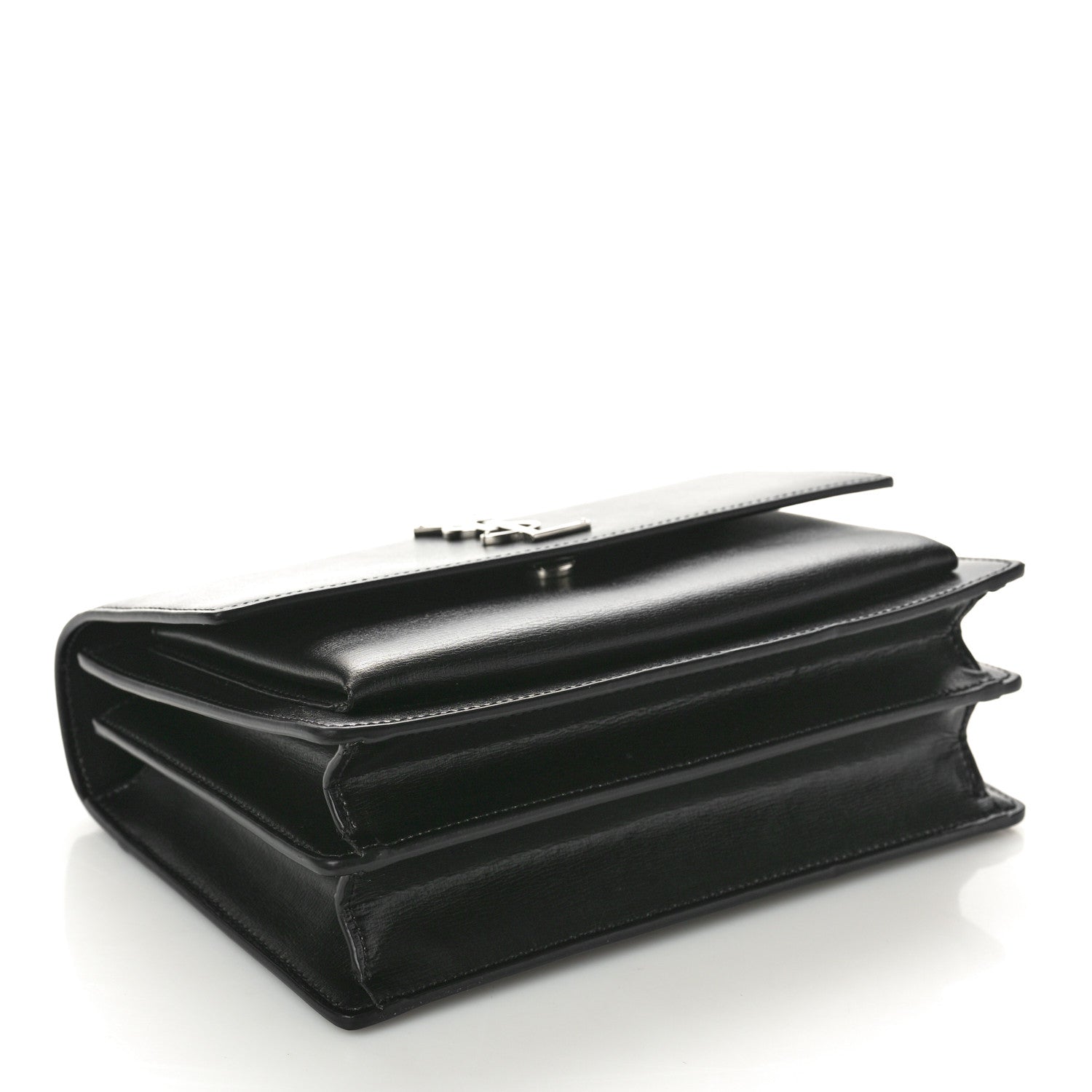 Saint Laurent Calfskin Medium Monogram Sunset Black 4 of 11