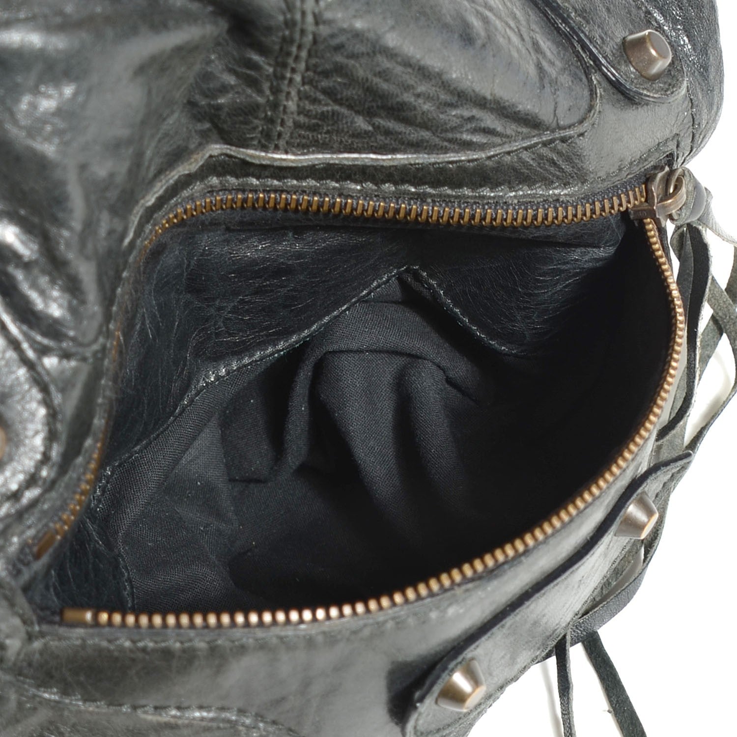 Balenciaga Chevre Classic Hardware Weekender Black 6 of 12