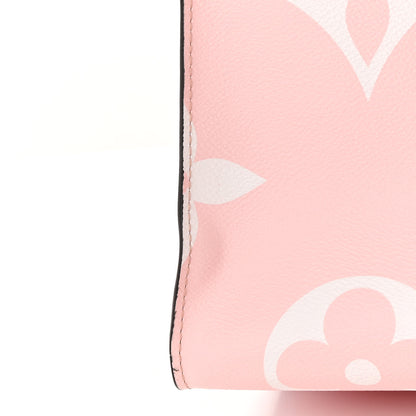 Louis Vuitton Monogram Giant Onthego GM Rouge Rose 11 of 13