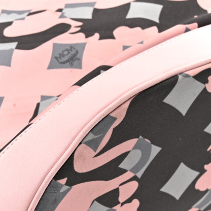 MCM Nylon Camo Backpack Pink Blush 16 of 19
