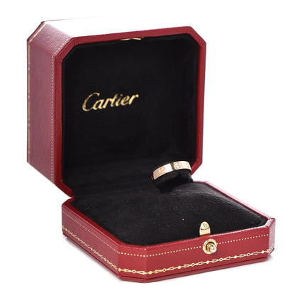 Cartier 18K Yellow Gold 3.5mm LOVE Wedding Band Ring 48 4.5 4 of 4