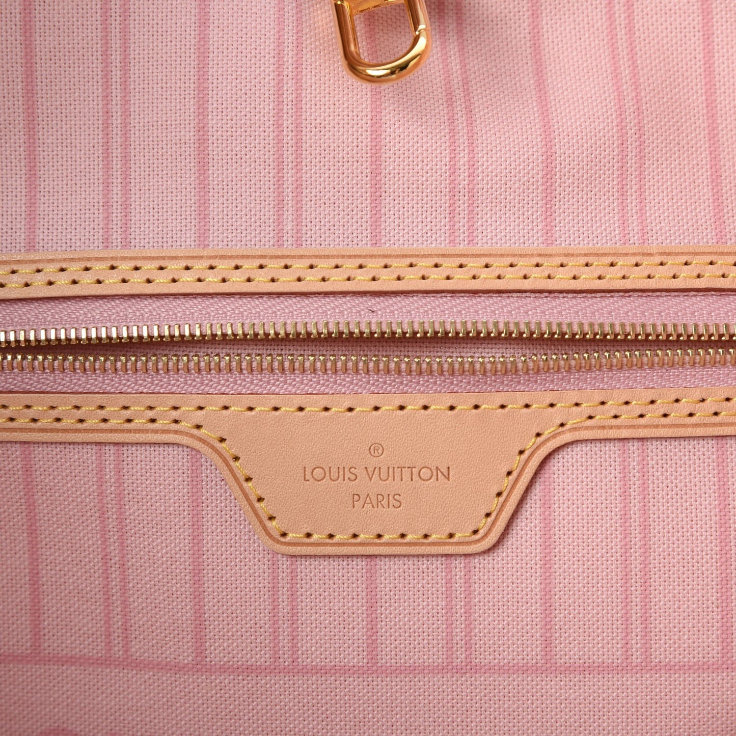 Damier Azur Neo Neverfull MM Rose Ballerine