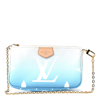 Louis Vuitton Monogram Giant By The Pool Multi Pochette Accessories Mini Pochette Blue 1 of 4