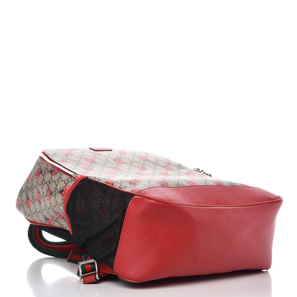 Gucci GG Supreme Monogram Ladybug Backpack Diaper Bag Red 5 of 9