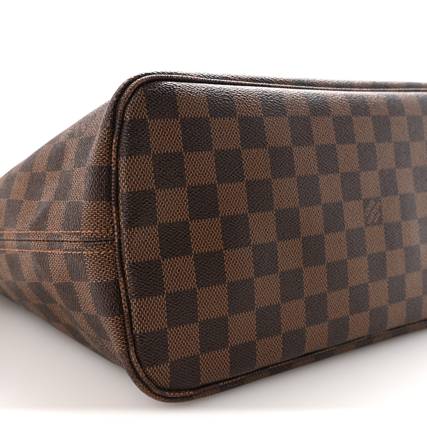 Louis Vuitton Damier Ebene Neo Neverfull MM Rose Ballerine 9 of 10