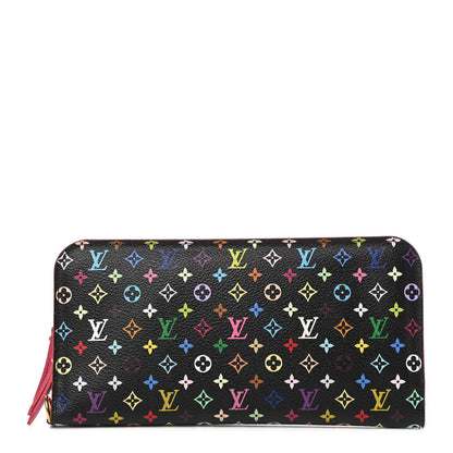 Louis Vuitton Monogram Multicolor Insolite Wallet Black Grenade 1 of 6