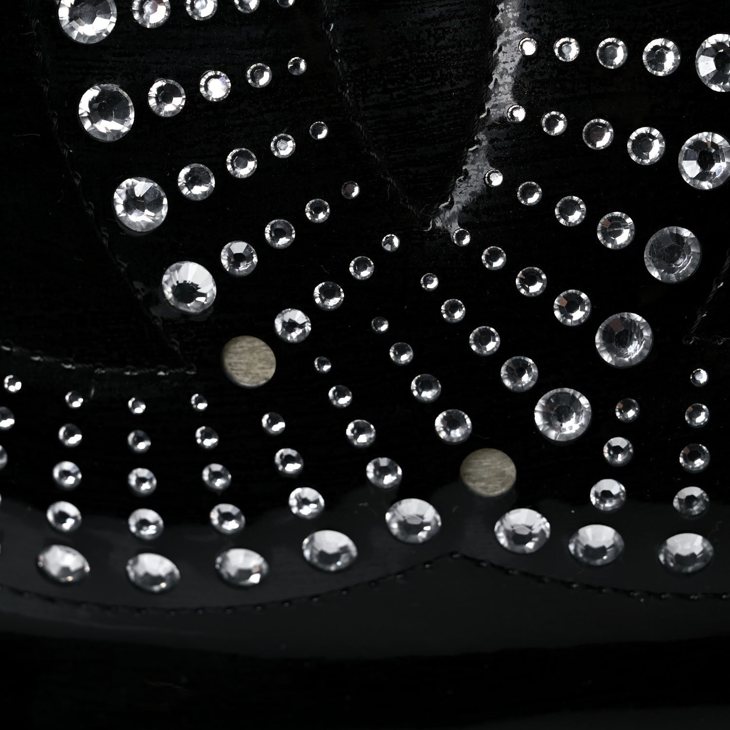 Chanel Patent Crystal Strass Bonbons Tote Black 12 of 12