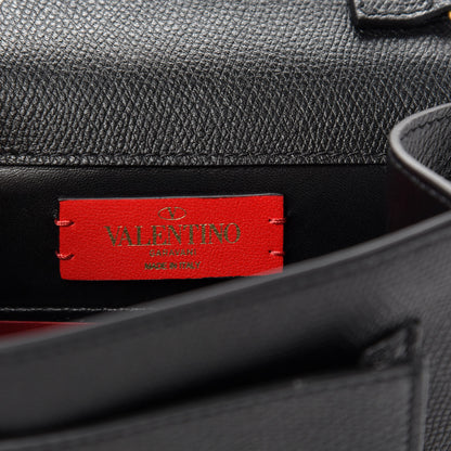 Valentino Garavani Calfskin VLogo Crossbody Bag Black 9 of 11
